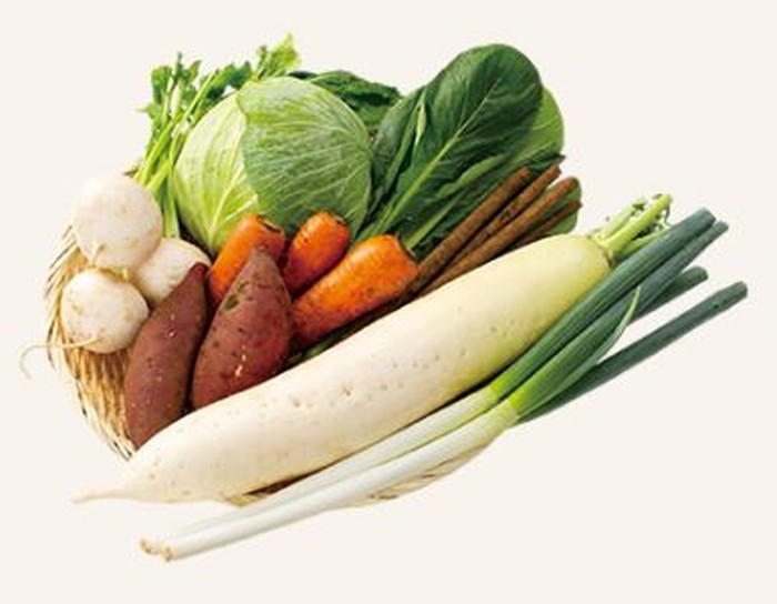 有機野菜８品の写真