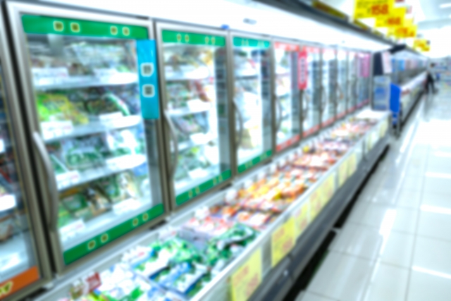 スーパーの冷凍食品の写真